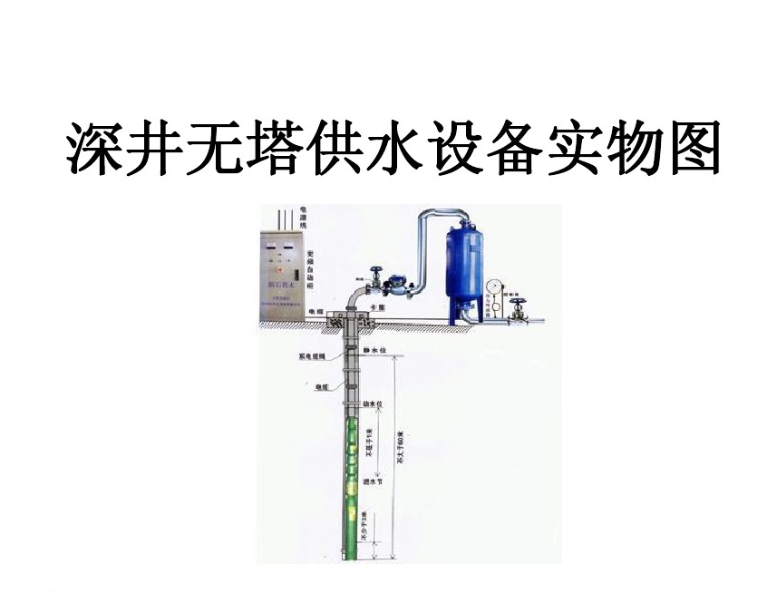 遂宁安居区井泵无塔式供水设备